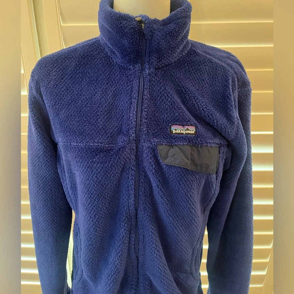 Patagonia blue fleece jacket L - Picture 2 of 5